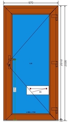 AT-17-DD-Plastové vchodové dveře 97x203cm-DEKOR-DEKOR