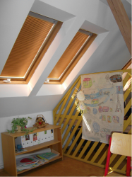 ŽALUZIE PRO STŘEŠNÍ OKNA 78x118cm TYPU VELUX, FAKRO, ROTO, PRIMA FENESTRA, ZÍMA, LANGER, SKYLIGHT, ROOFLITE, OKPOL